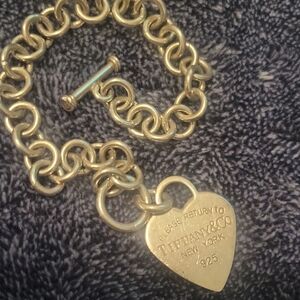 Tiffany & Co. Gold Heart Bracelet